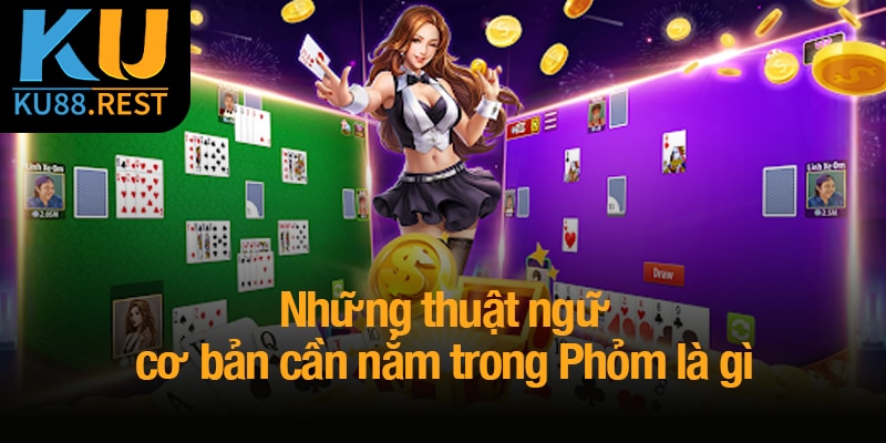Phỏm là gì? Trò chơi trí tuệ và những kỹ thuật đột phá 2 Những thuật ngữ cơ bản cần nắm trong Phỏm là gì
